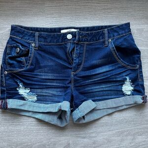 Forever21 super stretch jean shorts